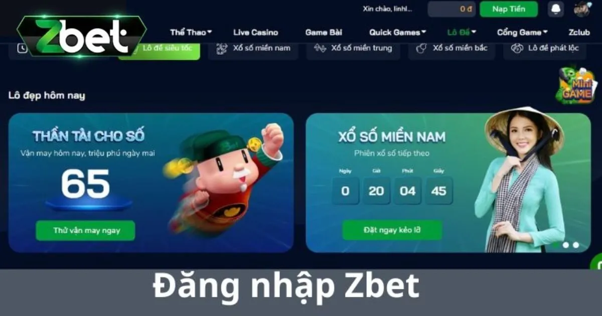 Những c&acirc;u hỏi về quy tr&igrave;nh đăng nhập tại Zbet
