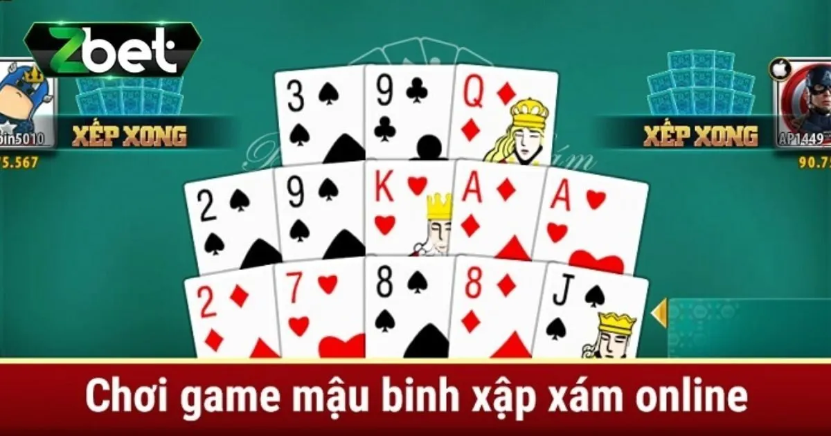 Giới thiệu game b&agrave;i mậu binh với t&acirc;n thủ