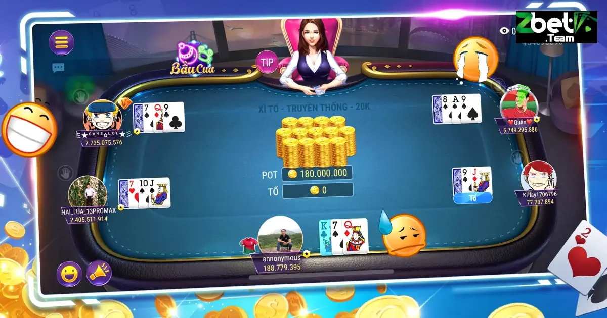 C&aacute;ch tham gia v&agrave; chơi game b&agrave;i x&igrave; tố tại Zbet hiệu quả